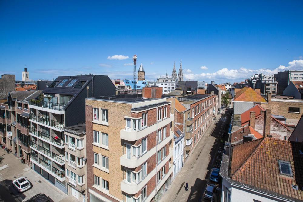 Luxury 3 Bedroom Apartment On The Top Floor With Panoramic View Ostend Exterior foto