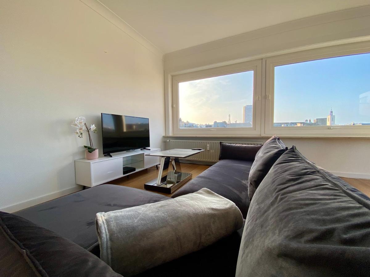 Luxury 3 Bedroom Apartment On The Top Floor With Panoramic View Ostend Exterior foto