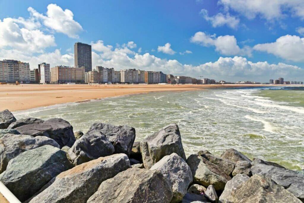 Luxury 3 Bedroom Apartment On The Top Floor With Panoramic View Ostend Exterior foto